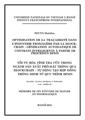 Tối Ưu Hóa Tính Truy Xuất Trong Ngành Sản Xuất Phô-Mát 