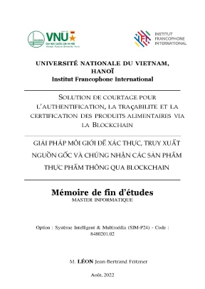 Giải Pháp Blockchain cho Xác Thực và Truy Xuất Nguồn Gốc 