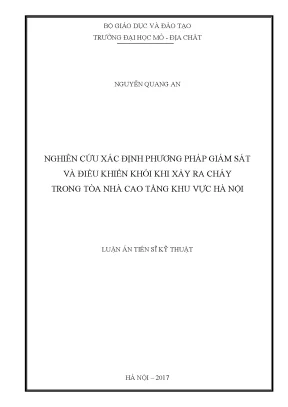 Nghiên Cứu Phương Pháp Giám Sát và Điều Khiển Khói Trong
