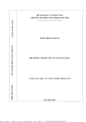 Hệ thống thông tin giáo dục và tư vấn nghề nghiệp tại