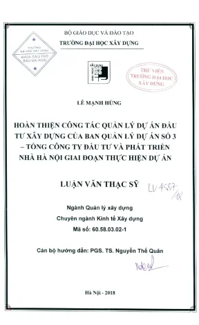 Quản Lý Dự Án Đầu Tư Xây Dựng: Nâng Cao Hiệu Quả và Chất 