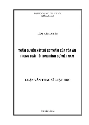 Thẩm Quyền Xét Xử Sơ Thẩm Của Tòa Án Trong Luật Tố Tụng