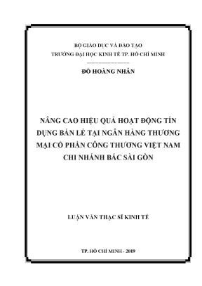 Nâng Cao Hiệu Quả Tín Dụng Bán Lẻ Tại Vietinbank Chi