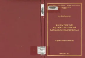 Giải Pháp Phát Triển Hoạt Động Kinh Doanh Thẻ Tại Ngân