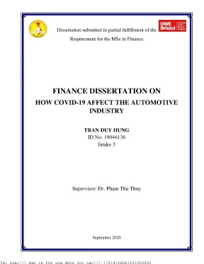 Tác động của COVID-19 đến Ngành Công Nghiệp Ô Tô: Phân 