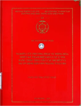 Nghiên Cứu Phương Pháp Tự Động Hóa Thiết Kế Kết Cấu Bằng