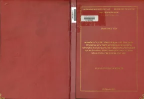 Nghiên Cứu Hệ Thống Chấm Điểm Tín Dụng và Xếp Hạng Tín
