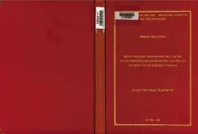 Phân Tích Kế Toán Doanh Thu và Chi Phí tại Công Ty Cổ