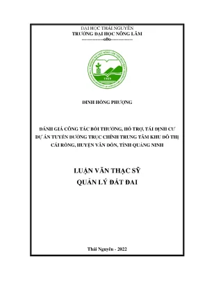 Đánh Giá Công Tác Bồi Thường và Tái Định Cư Dự Án Khu Đô