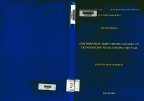 Giải Pháp Phát Triển Ngân Hàng Điện Tử Tại Việt Nam