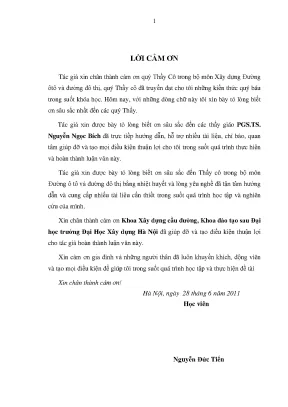 Cảm Ơn và Tài Liệu Nghiên Cứu Về Tường Chắn Đất Có Cốt