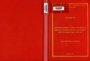 Giải pháp phát triển dịch vụ IBMB tại ngân hàng thương