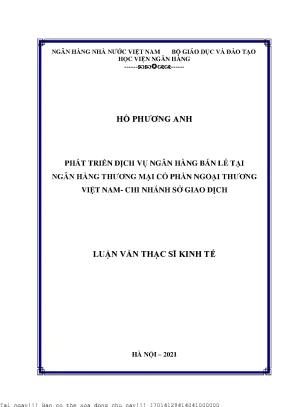 Phát Triển Dịch Vụ Ngân Hàng Bán Lẻ Tại Vietcombank Chi