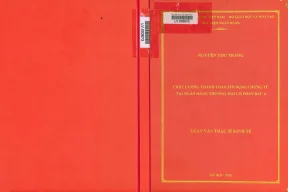 Nâng cao chất lượng thanh toán tín dụng chứng từ tại