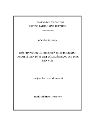 Giải Pháp Tăng Cường Hiệu Quả Kinh Doanh Ví Điện Tử Ví