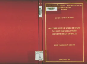 Giải Pháp Quản Lý Rủi Ro Tín Dụng Tại Ngân Hàng Phát
