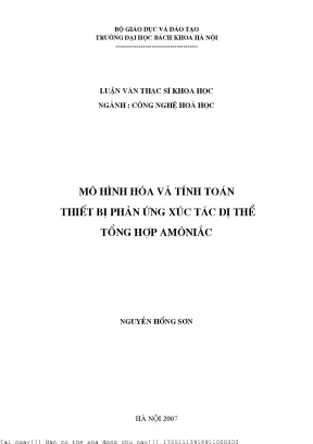 Công Nghệ Sản Xuất Amoniac: Nghiên Cứu và Ứng Dụng