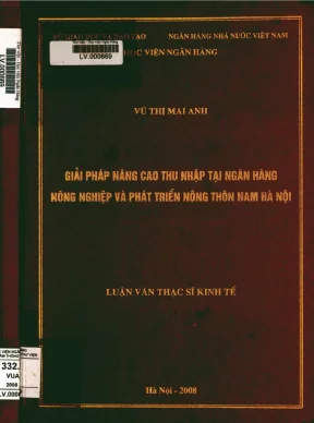 Giải Pháp Nâng Cao Thu Nhập Tại Ngân Hàng Nông Nghiệp Và