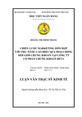 Chiến Lược Marketing Hỗn Hợp Nâng Cao Hiệu Quả Môi Giới