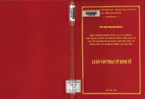 Giải Pháp Nâng Cao Tỷ Trọng Thu Dịch Vụ Bán Lẻ Tại Ngân