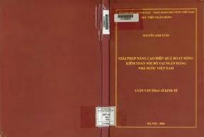 Giải Pháp Nâng Cao Hiệu Quả Kiểm Toán Nội Bộ Tại Ngân