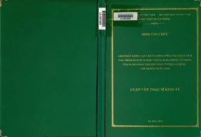 Giải Pháp Nâng Cao Chất Lượng Phân Tích Tài Chính Doanh