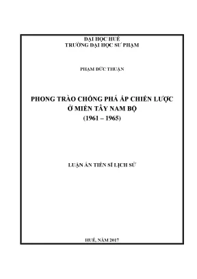 Phong Trào Chống Phá Ấp Chiến Lược Ở Miền Tây Nam Bộ