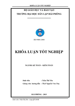 Hoàn thiện tổ chức kế toán chi phí sản xuất tại Công ty