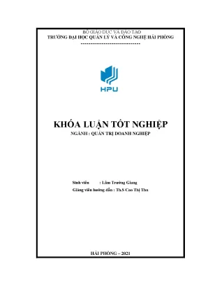 Phân Tích Tài Chính và Biện Pháp Cải Thiện Tình Hình Tài