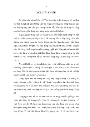 Công Nghệ Neo Đất Trong Xây Dựng Giao Thông: Tiềm Năng