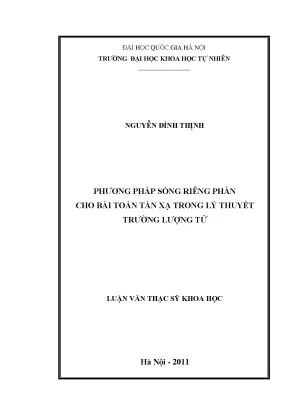 Phương Pháp Sóng Riêng Phần Trong Tán Xạ Lý Thuyết