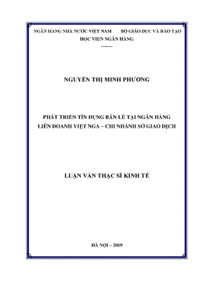Phát Triển Tín Dụng Bán Lẻ Tại Ngân Hàng Liên Doanh Việt Nga