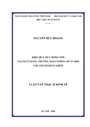 Nâng Cao Hiệu Quả Huy Động Vốn Tại Ngân Hàng TMCP Quân
