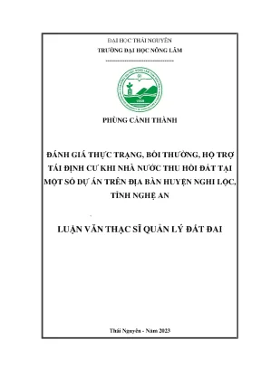 Đánh Giá Bồi Thường và Tái Định Cư Khi Nhà Nước Thu Hồi