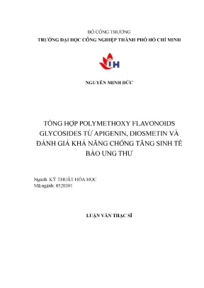 Tổng Hợp Polymethoxy Flavonoids Glycosides Từ Apigenin