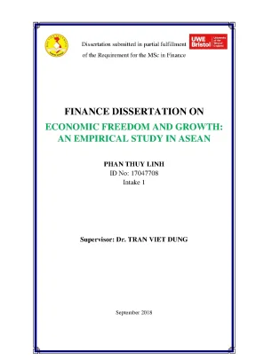 Nghiên cứu tác động của tự do kinh tế đến tăng trưởng 