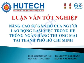 Nâng Cao Sự Gắn Bó Của Nhân Viên Trong Ngân Hàng Tại TP.HCM