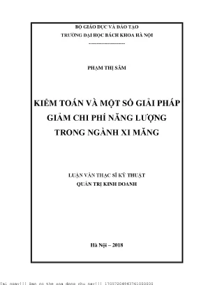 Giải Pháp Giảm Chi Phí Năng Lượng Trong Ngành Xi Măng