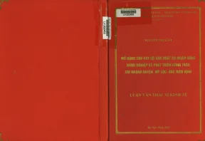 Mở Rộng Cho Vay Hộ Sản Xuất Tại Ngân Hàng Nông Nghiệp: