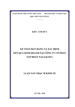 Kế Toán Bán Hàng và Xác Định Kết Quả Kinh Doanh Tại Công 