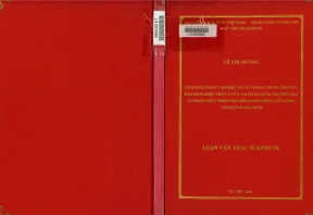 Nâng cao hiệu quả cho vay doanh nghiệp nhỏ và vừa tại