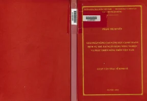 Giải Pháp Nâng Cao Năng Lực Cạnh Tranh Dịch Vụ Thẻ Tại
