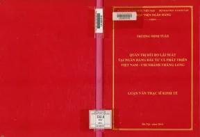 Quản Trị Rủi Ro Lãi Suất Tại Ngân Hàng Đầu Tư Và Phát