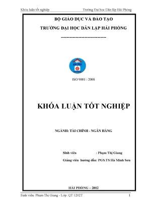 Giải Pháp Nâng Cao Chất Lượng Tín Dụng Doanh Nghiệp Tại