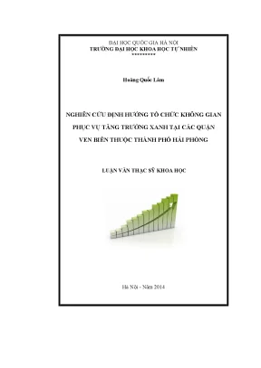 Nghiên Cứu Tổ Chức Không Gian Tăng Trưởng Xanh Tại Hải Phòng