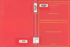 Biện Pháp Đảm Bảo An Toàn Kinh Doanh Của Ngân Hàng 