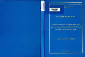 Giải Pháp Nâng Cao Chất Lượng Phân Tích Báo Cáo Tài