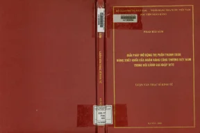 Giải pháp mở rộng thị phần thanh toán hàng xuất khẩu của