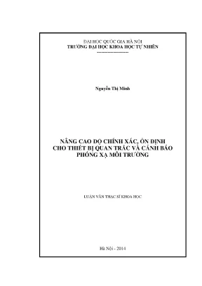 Nâng Cao Độ Chính Xác và Ổn Định Cho Thiết Bị Quan Trắc 