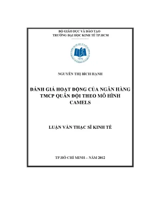 Đánh Giá Hoạt Động Ngân Hàng TMCP Quân Đội Theo Mô Hình